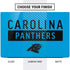 NFL Carolina Panthers Blue Performance Series Dell Vostro Skin